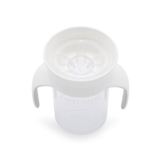 Twistshake buteliukas 360 nuo 6mėn baltas 78931 Twistshake buteliukas 360 nuo 6mėn baltas 78931