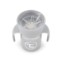 Twistshake buteliukas 360 nuo 6mėn pilkas 78930