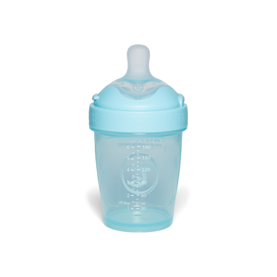 Twistshake buteliukas antikolikinis Pro Double 180ml mėlynas 79009 Twistshake buteliukas antikolikinis Pro Double 180ml mėlynas 79009