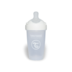 Twistshake buteliukas antikolikinis Pro Double 260ml baltas 79027