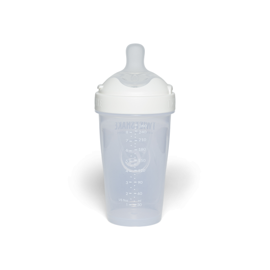 Twistshake buteliukas antikolikinis Pro Double 260ml baltas 79027