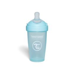 Twistshake buteliukas antikolikinis Pro Double 260ml mėlynas 79025