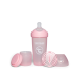 Twistshake buteliukas antikolikinis Pro Double 330ml rožinis 79040