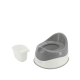 Twistshake naktipuodis neslystantis  pilka  balta 78826