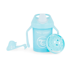 Twistshake puodelis mini mėlynas nuo 4mėn 230 ml 78268
