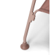 Twistshake vonelė sulankstoma stovas pagalvė piltuvėlis v2 rožinė 79262