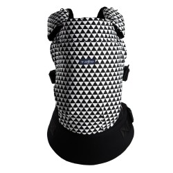 Zaffiro nešioklė ergonominė, juoda - balta, Care