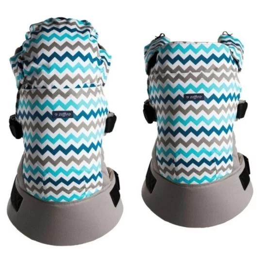 Zaffiro nešioklė ergonominė pilkas, zigzagai, Care Zaffiro nešioklė ergonominė pilkas, zigzagai, Care