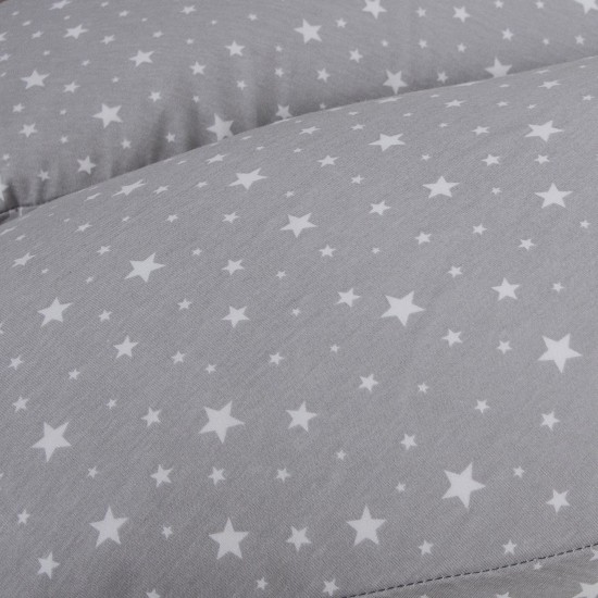 CebaBaby maitinimo pagalvė dżersej multi gėlės žalsva W-880-000-742
