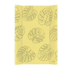 CebaBaby vystymo lenta Comfort, Monstera Mustard, trumpa, kieta 70 cm