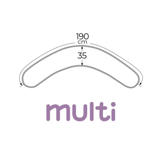 Maitinimo pagalvė MULTI, apskritimai Maitinimo pagalvė MULTI, apskritimai