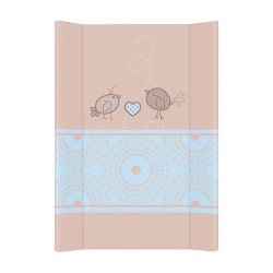 Vystymo lenta CebaBaby kieta, 70 cm, paukščiukai, ruda