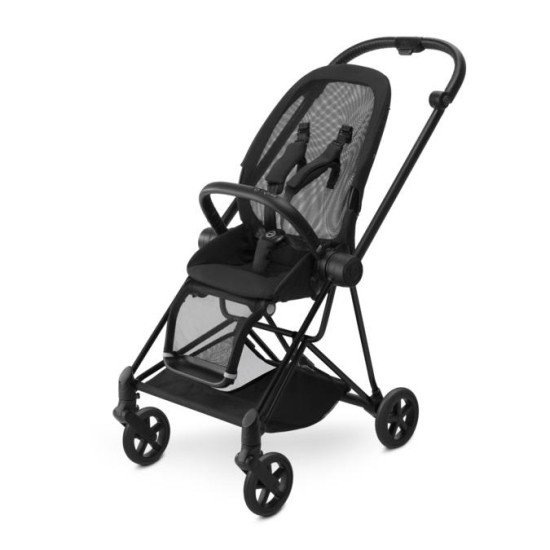 Cybex MIOS 2 važiuoklė ir sėdimoji dalis, Matt Black