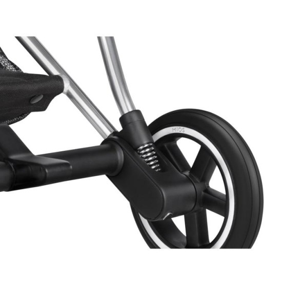 Cybex MIOS 2 važiuoklė ir sėdimoji dalis, Matt Black