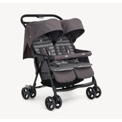 Joie Aire dvynukų vežimas Dark Pewter