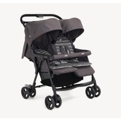 Joie Aire dvynukų vežimas Dark Pewter