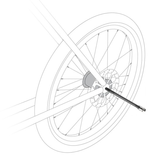 ašis 169-184mm (M12x1.0)