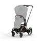 CYBEX ePriam V4 važiuoklė su sėdimos dalies pagrindu, Rose Gold