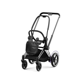 CYBEX ePriam V4 važiuoklė V4 su sėdimos dalies pagrindu Chrome Black 
