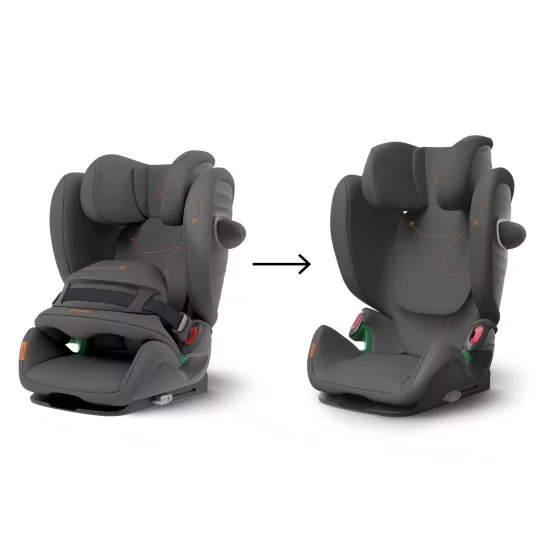 Pallas G i-size 76-150cm automobilinė kėdutė, Lava Grey Pallas G i-size 76-150cm automobilinė kėdutė, Lava Grey