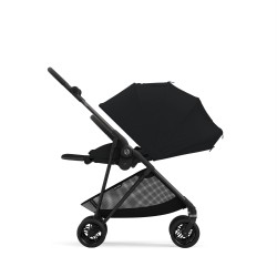 Melio Carbon vežimėlis Moon Black 