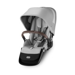 Gazelle S Seat Unit Lava Grey, for silver frame