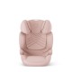 Solution T i-Fix automobilinė kėdutė 100-150cm, Plus Peach Pink