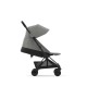 Coya vežimėlis Mirage Grey, matt black frame