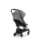Coya vežimėlis Mirage Grey, matt black frame