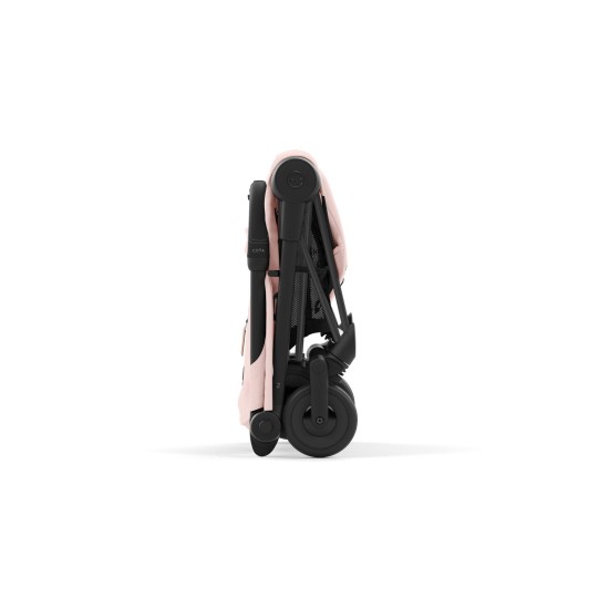 Coya vežimėlis Peach Pink, matt black frame