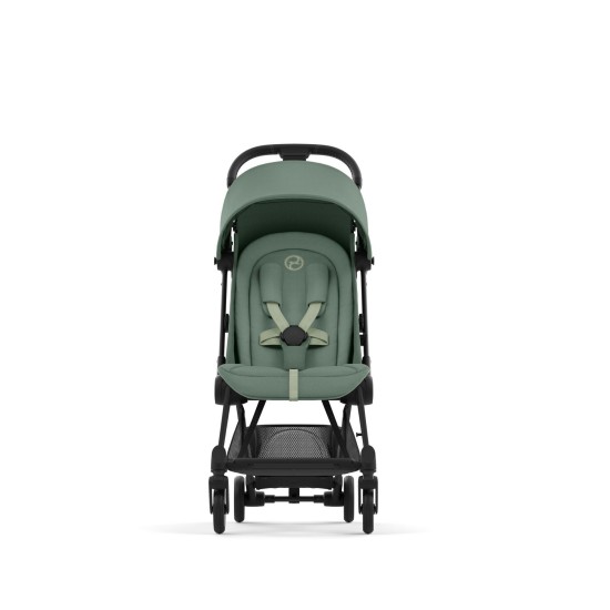 Coya vežimėlis Leaf Green, matt black frame