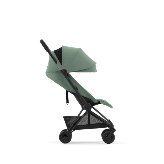 Coya vežimėlis Leaf Green, matt black frame