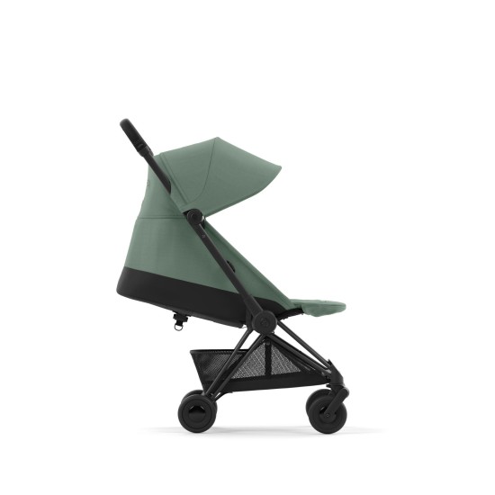 Coya vežimėlis Leaf Green, matt black frame