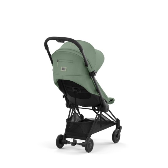 Coya vežimėlis Leaf Green, matt black frame