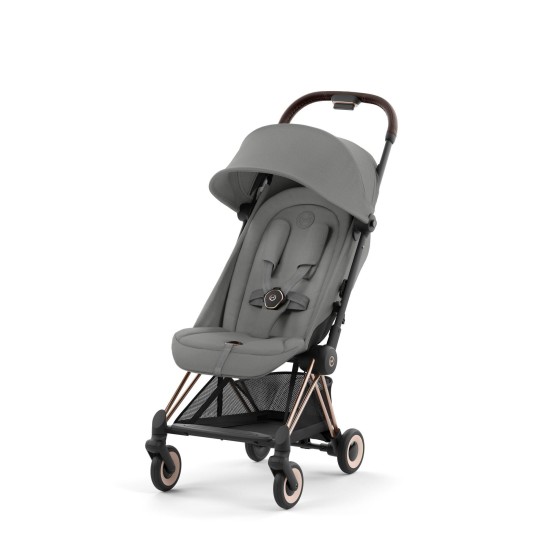CYBEX Coya vežimėlis Mirage Grey, rosegold frame