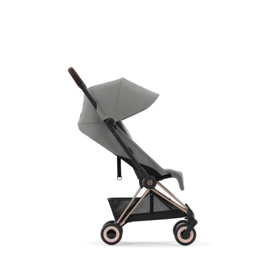 CYBEX Coya vežimėlis Mirage Grey, rosegold frame