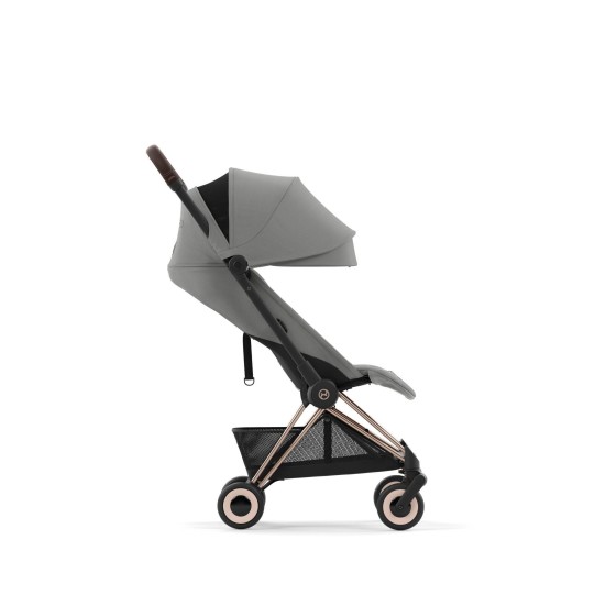 CYBEX Coya vežimėlis Mirage Grey, rosegold frame
