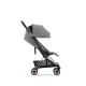 CYBEX Coya vežimėlis Mirage Grey, rosegold frame