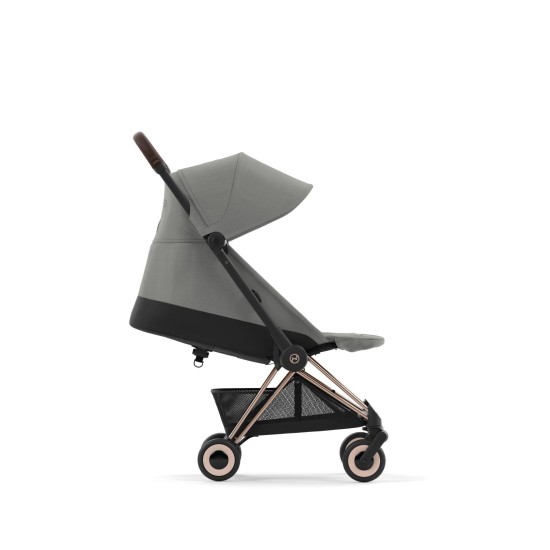 CYBEX Coya vežimėlis Mirage Grey, rosegold frame