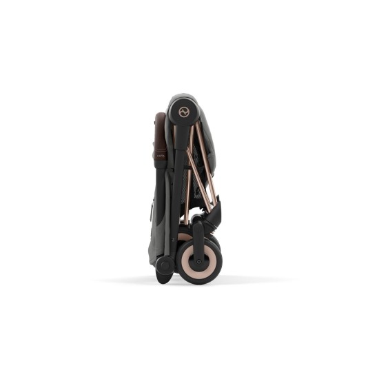 CYBEX Coya vežimėlis Mirage Grey, rosegold frame