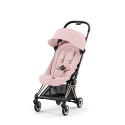 Coya vežimėlis Peach Pink, rosegold frame