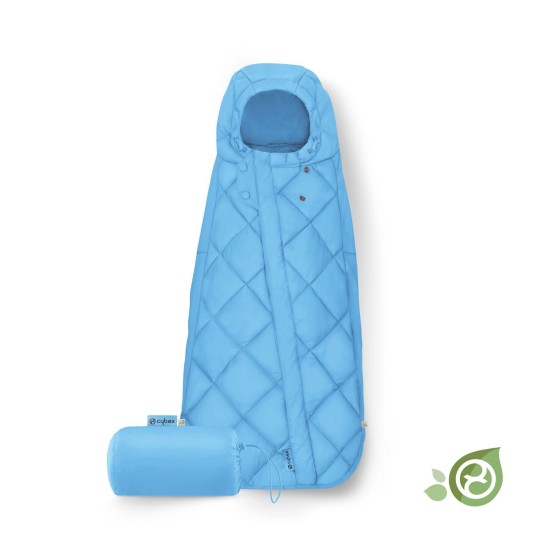 Snogga Mini 2 automobilinės kėdutės miegmaišis Beach Blue
