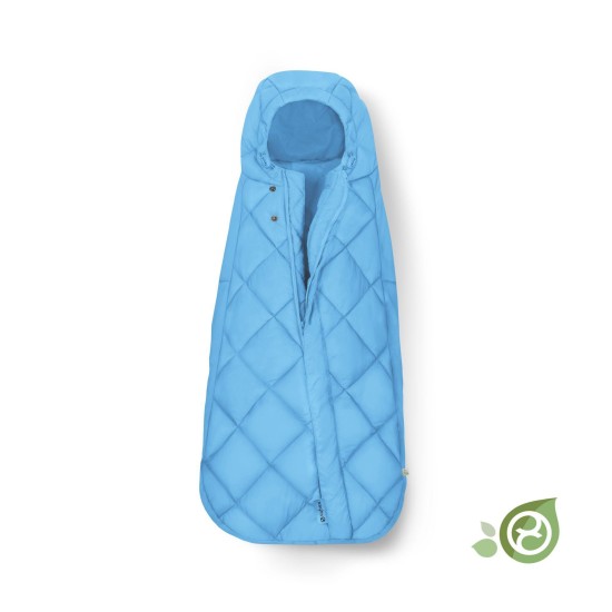 Snogga Mini 2 automobilinės kėdutės miegmaišis Beach Blue