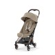 CYBEX Coya vežimėlis Cozy Beige, rose gold važiuoklė