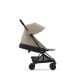 Coya vežimėlis Cozy Beige, matt black frame 