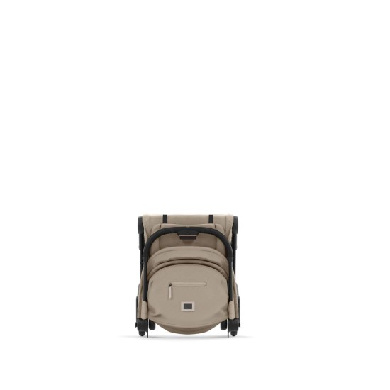 Coya vežimėlis Cozy Beige, matt black frame 