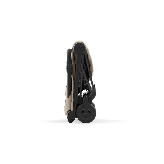 Coya vežimėlis Cozy Beige, matt black frame 