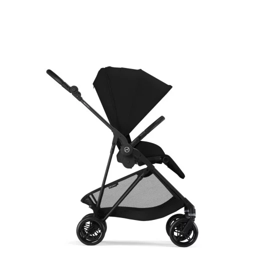 Melio Carbon vežimėlis Magic Black