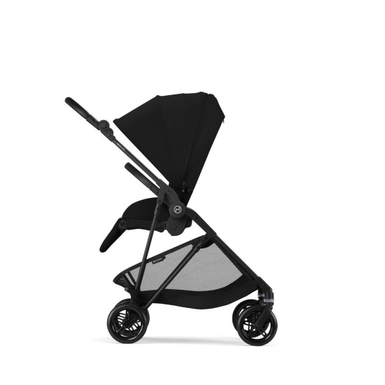 Melio Carbon vežimėlis Magic Black