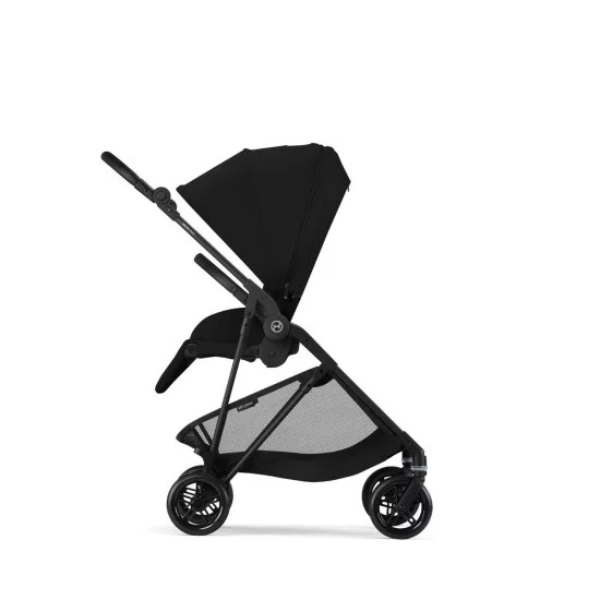 Melio Carbon vežimėlis Magic Black
